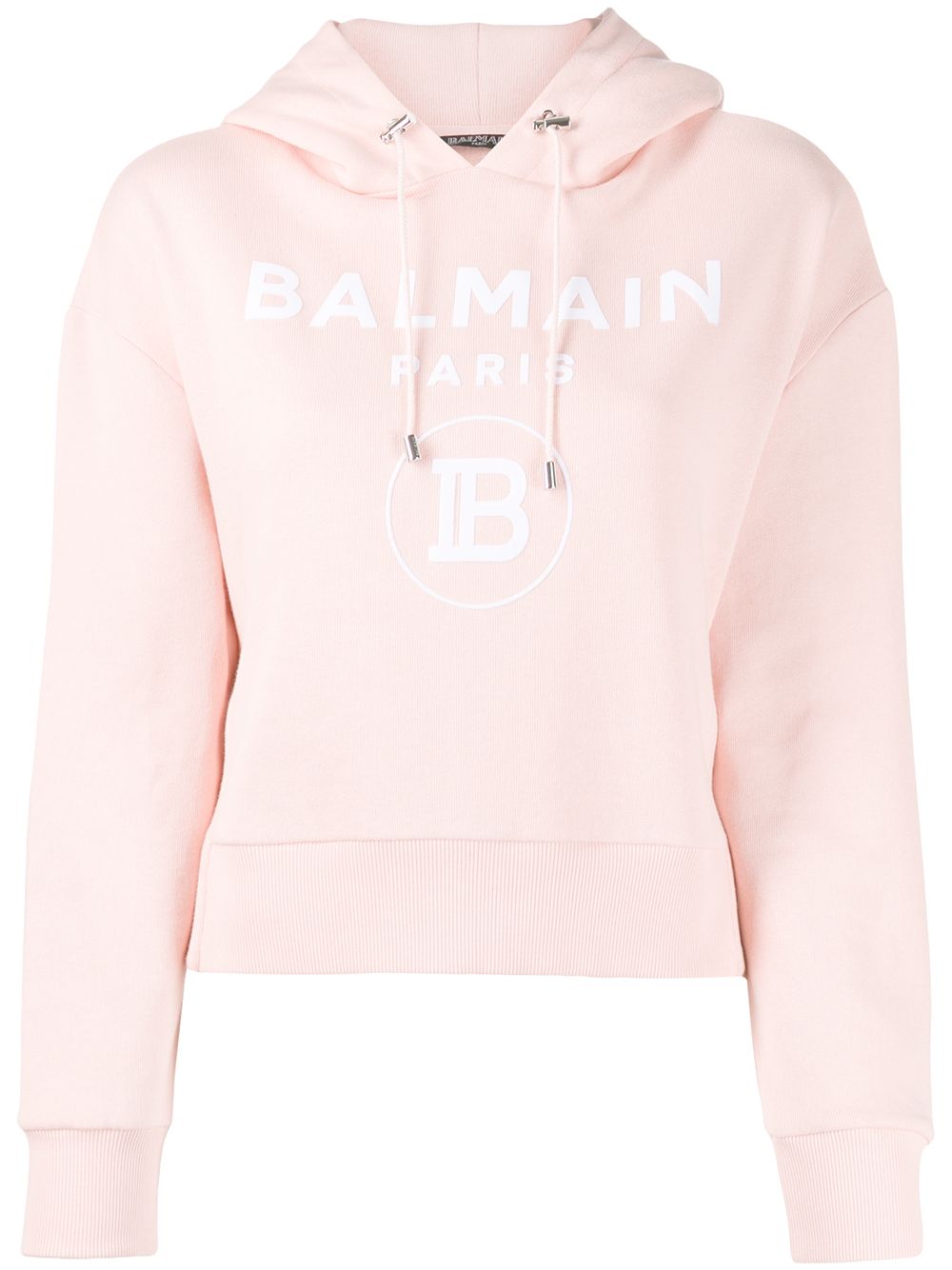 pink balmain hoodie