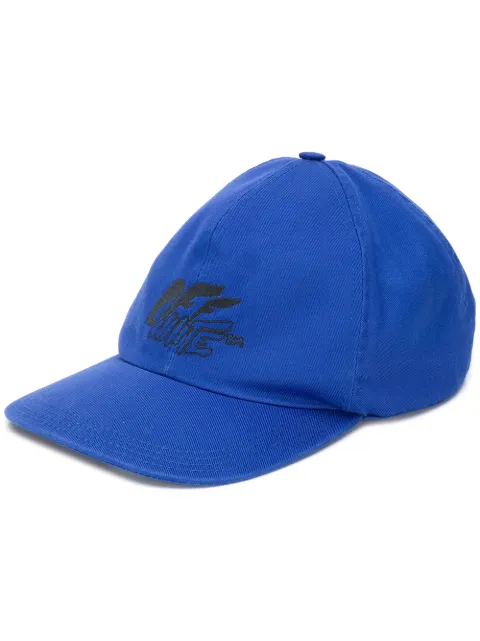 Off-White gorra de béisbol con logo bordado
