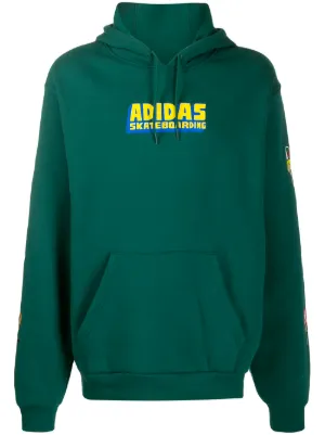 adidas skateboarding hoodie green