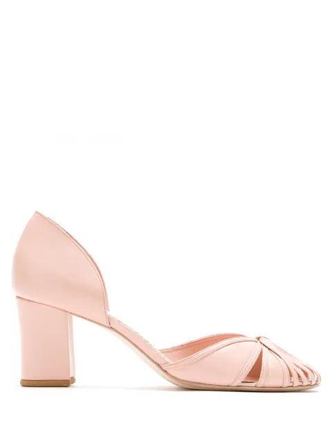 Sarah Chofakian Sarah leather pumps