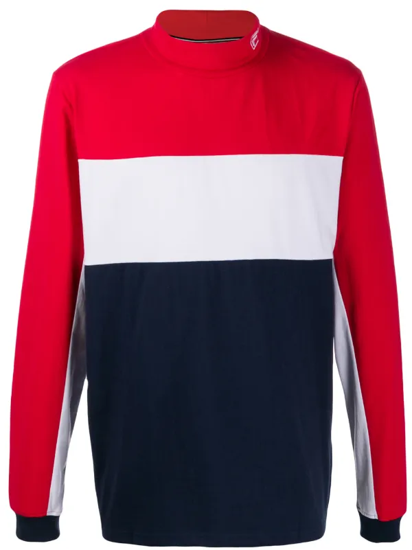 fila red white and blue sweatshirt