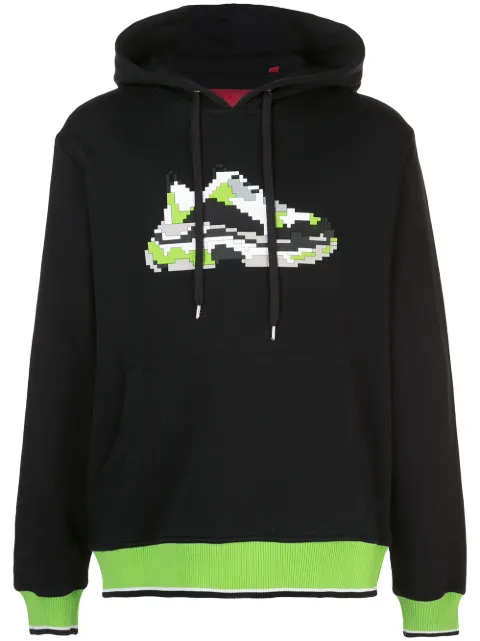 Mostly Heard Rarely Seen 8-Bit sudadera con motivo de ondas