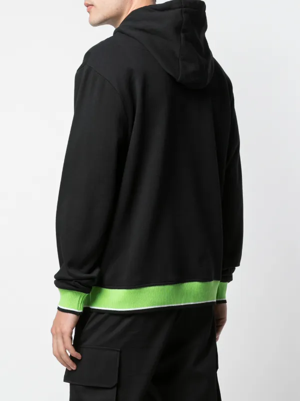 Mostly Heard Rarely Seen 8-Bit Mint Wave Jersey Hoodie | Black