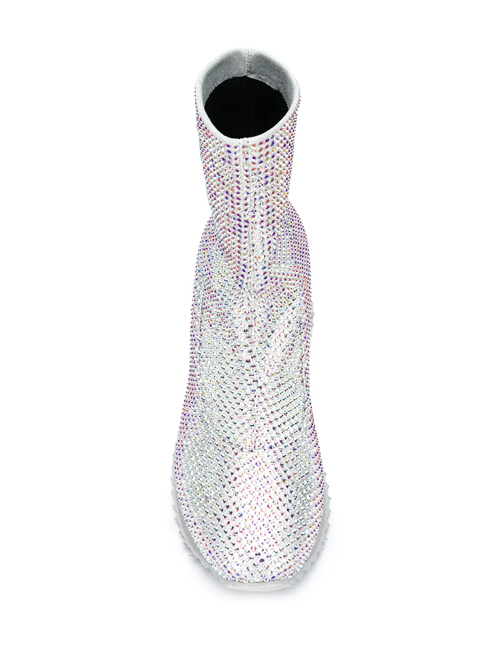 Le Silla Reiko Wave sneakerlaarzen Zilver