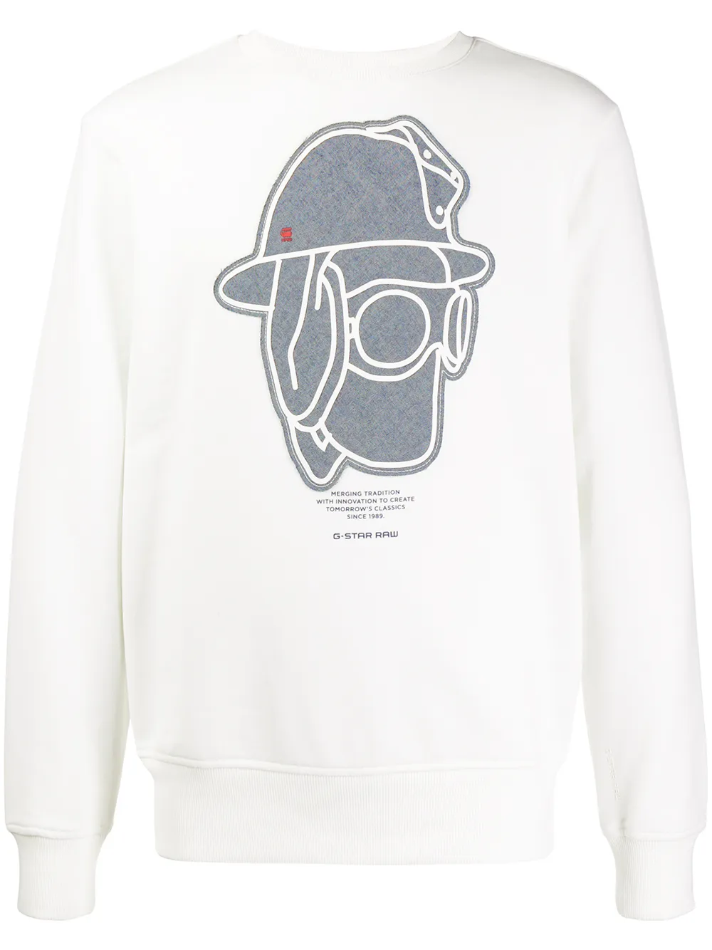 G-Star Raw Research свитер с круглым вырезом и принтом G-Star Raw Research свитер с круглым вырезом и принтом