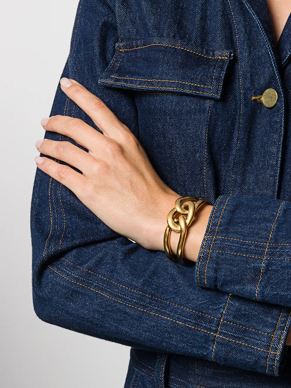 Goossens Armband met kleine schakels - Goud