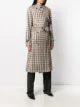 Paco Rabanne plaid trench coat