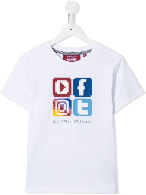 Mostly Heard Rarely Seen 8-Bit social media T-shirt