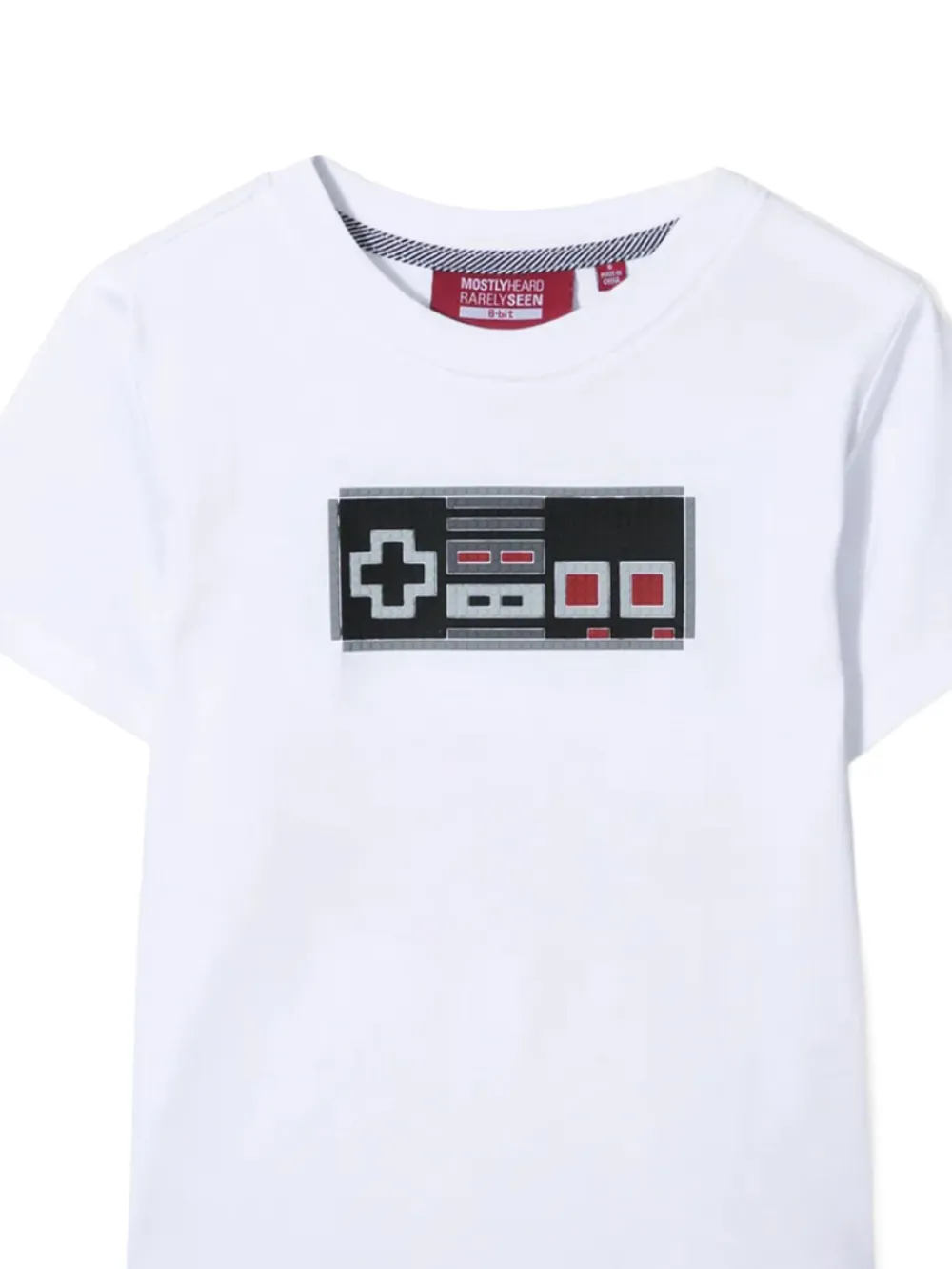  Mostly Heard Rarely Seen 8-bit Gadget T-shirt - White 