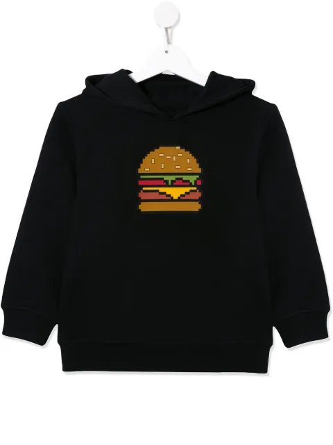 Mostly Heard Rarely Seen 8-Bit burger hoodie