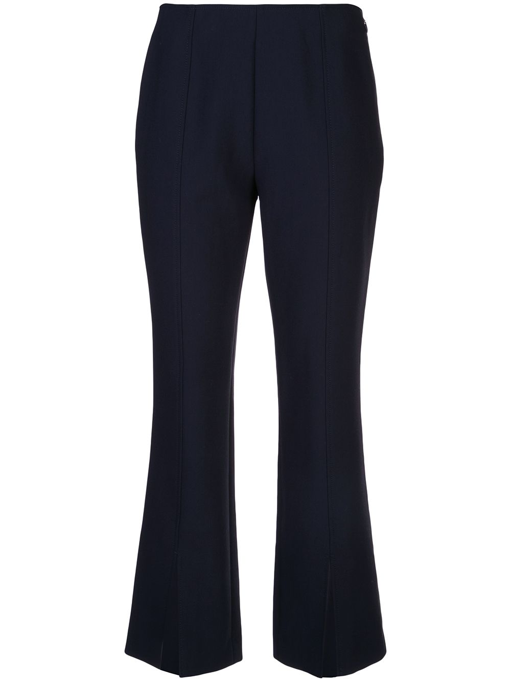 CINQ À SEPT KYM SPLIT-HEM CROPPED TROUSERS