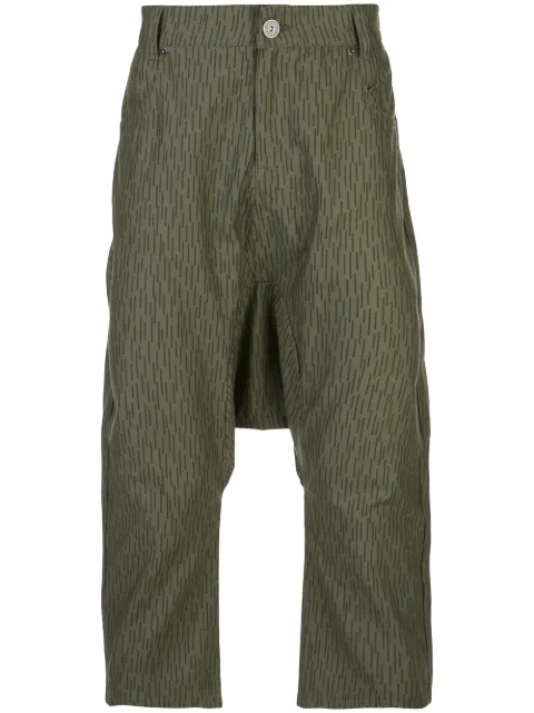 Mostly Heard Rarely Seen pantalones con estampado gráfico