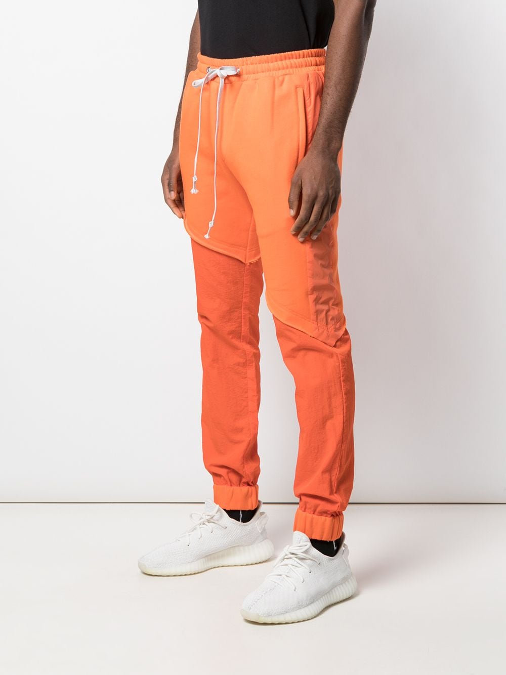 Shop God's Masterful Children Terry Track Pants In Orange