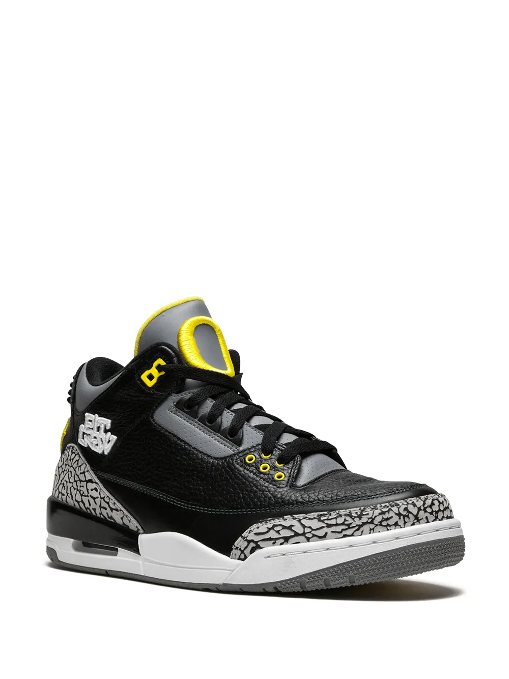Jordan Air  3 High Top Sneakers In Black