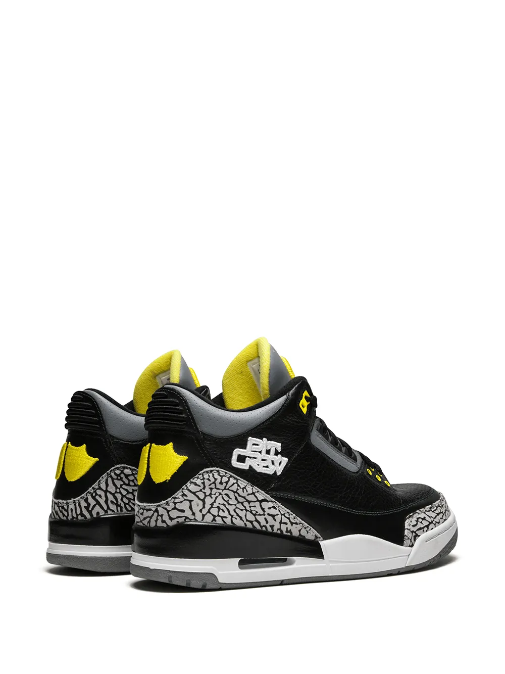 Jordan Air  3 High Top Sneakers In Black