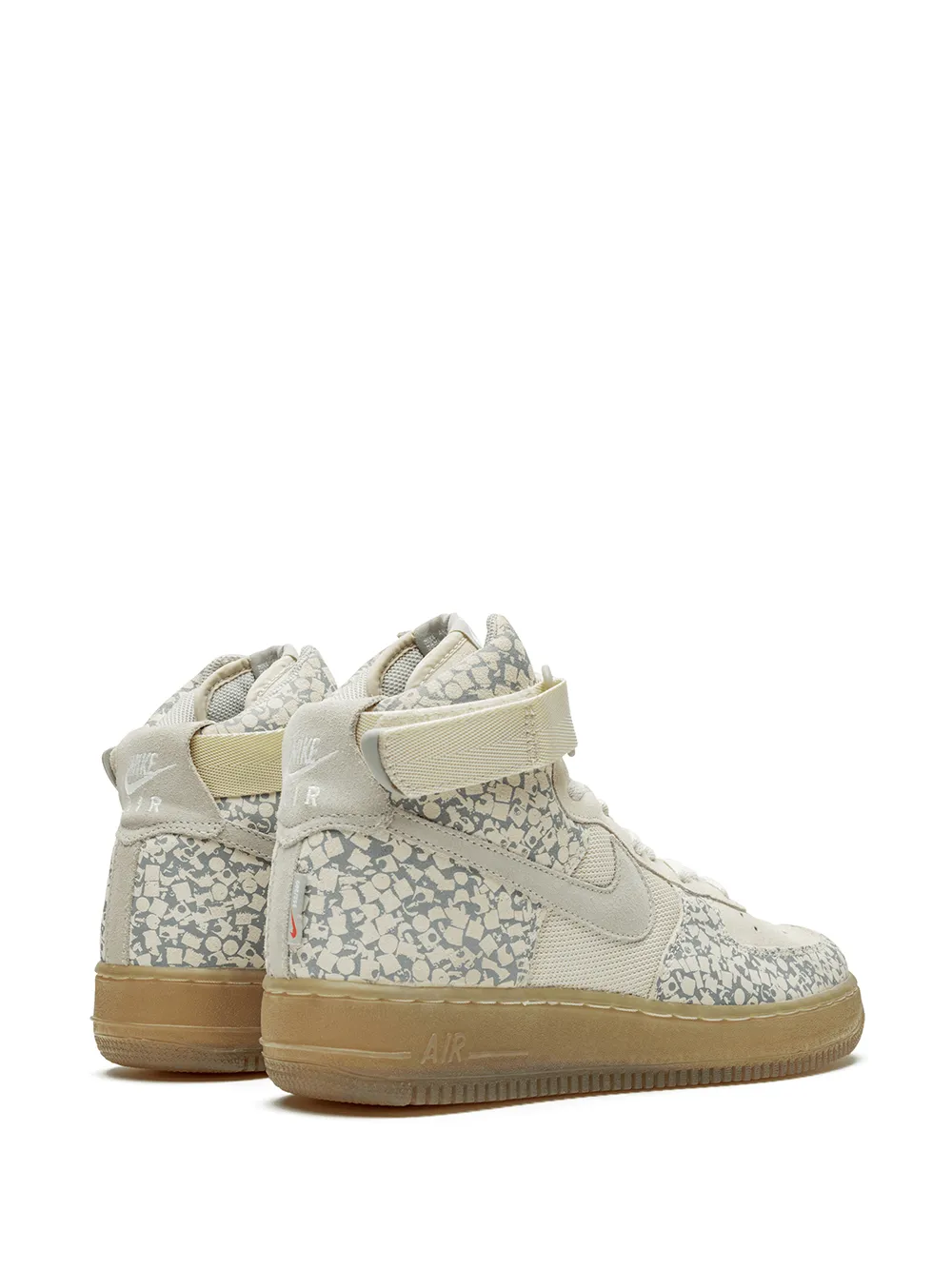 Nike Air Force 1 High Top Sneakers In Neutral