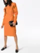 الصورة 2 من Bottega Veneta فستان ميدي بتصميم ملفوف