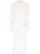 Image 1 of Bottega Veneta draped shirt dress