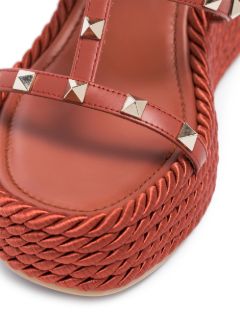 cage rockstud sandal 90mm