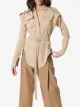Bottega Veneta belted stretch shirt