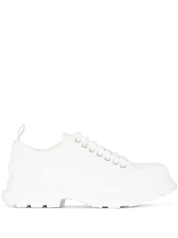 Alexander McQueen Zapatillas De Piel Farfetch