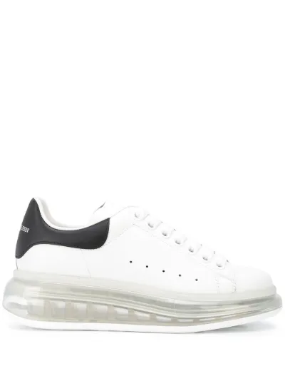 oversized leather platform sneakers 