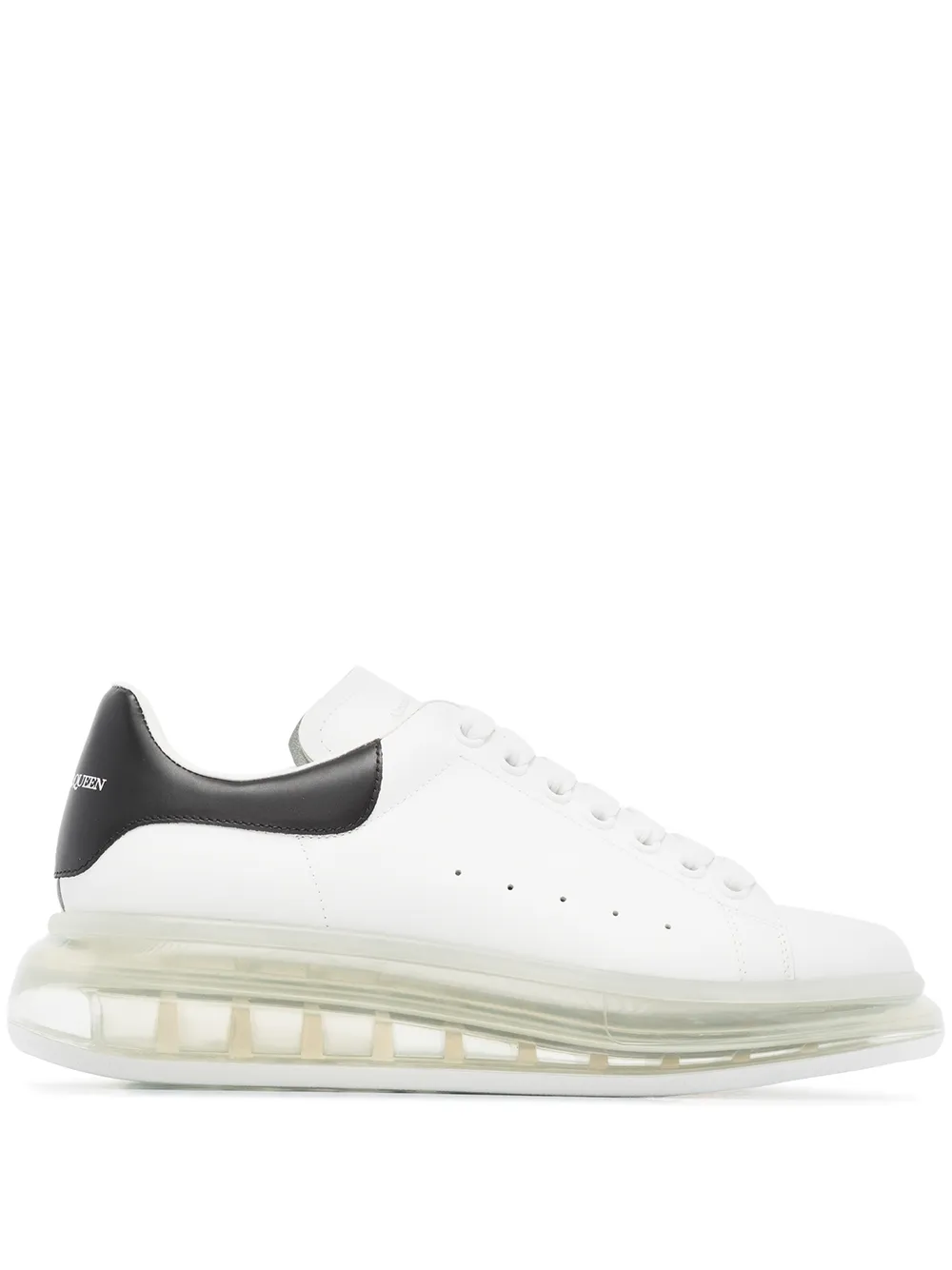 ladies white leather trainers