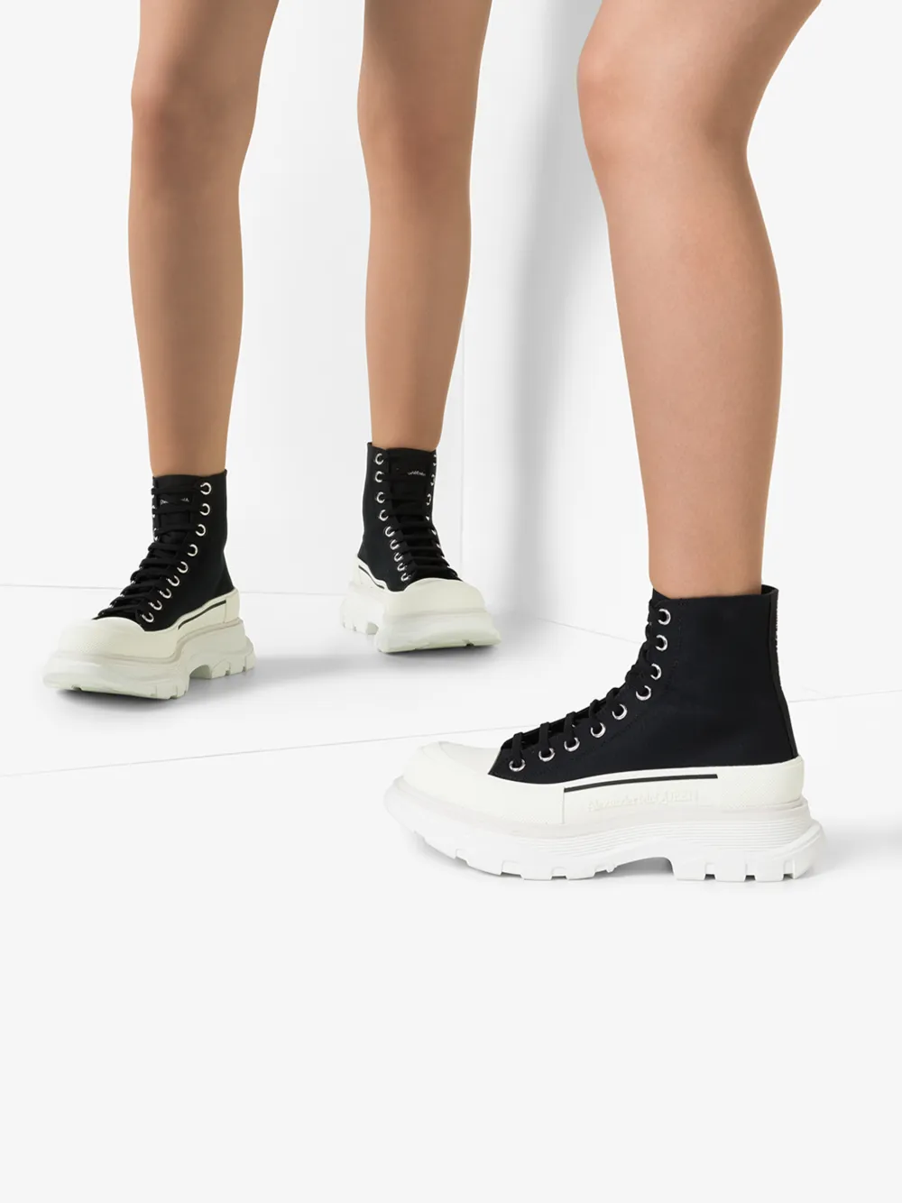 ALEXANDER MCQUEEN KLOBIGE HIGH-TOP-SNEAKERS,611706W4L3214553836