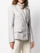 Alberta Ferretti blazer con doble botonadura