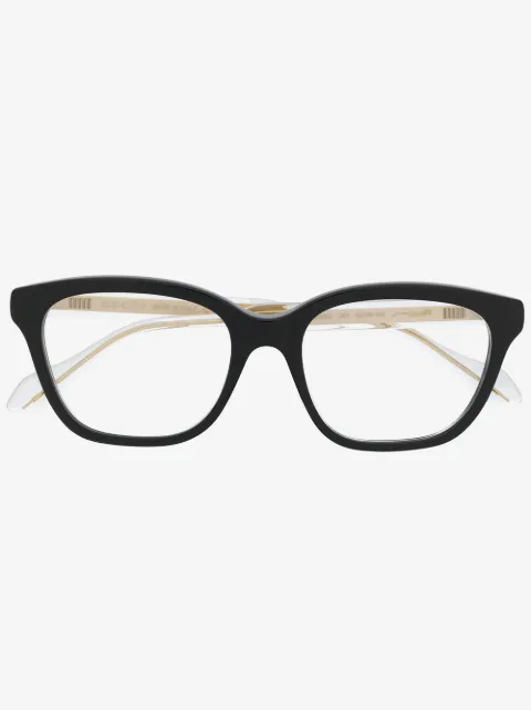 Gucci Eyewear transparent detail glasses