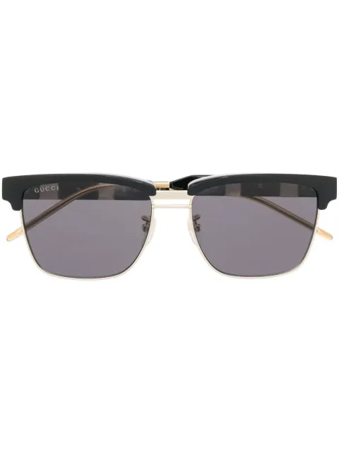 Gucci Eyewear lentes de sol con armazón cuadrada