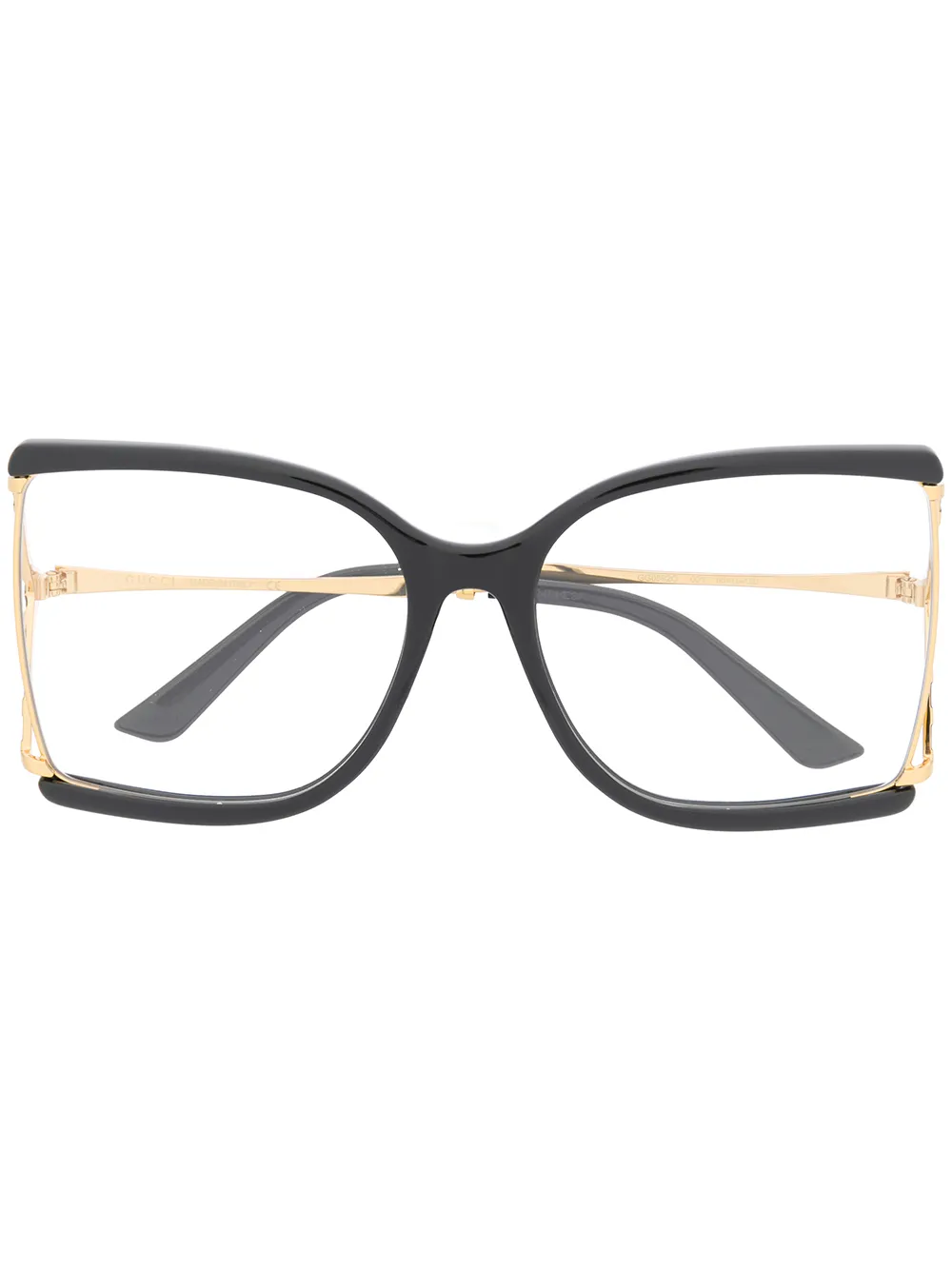 

Gucci Eyewear oversized square-frame sunglasses - Black