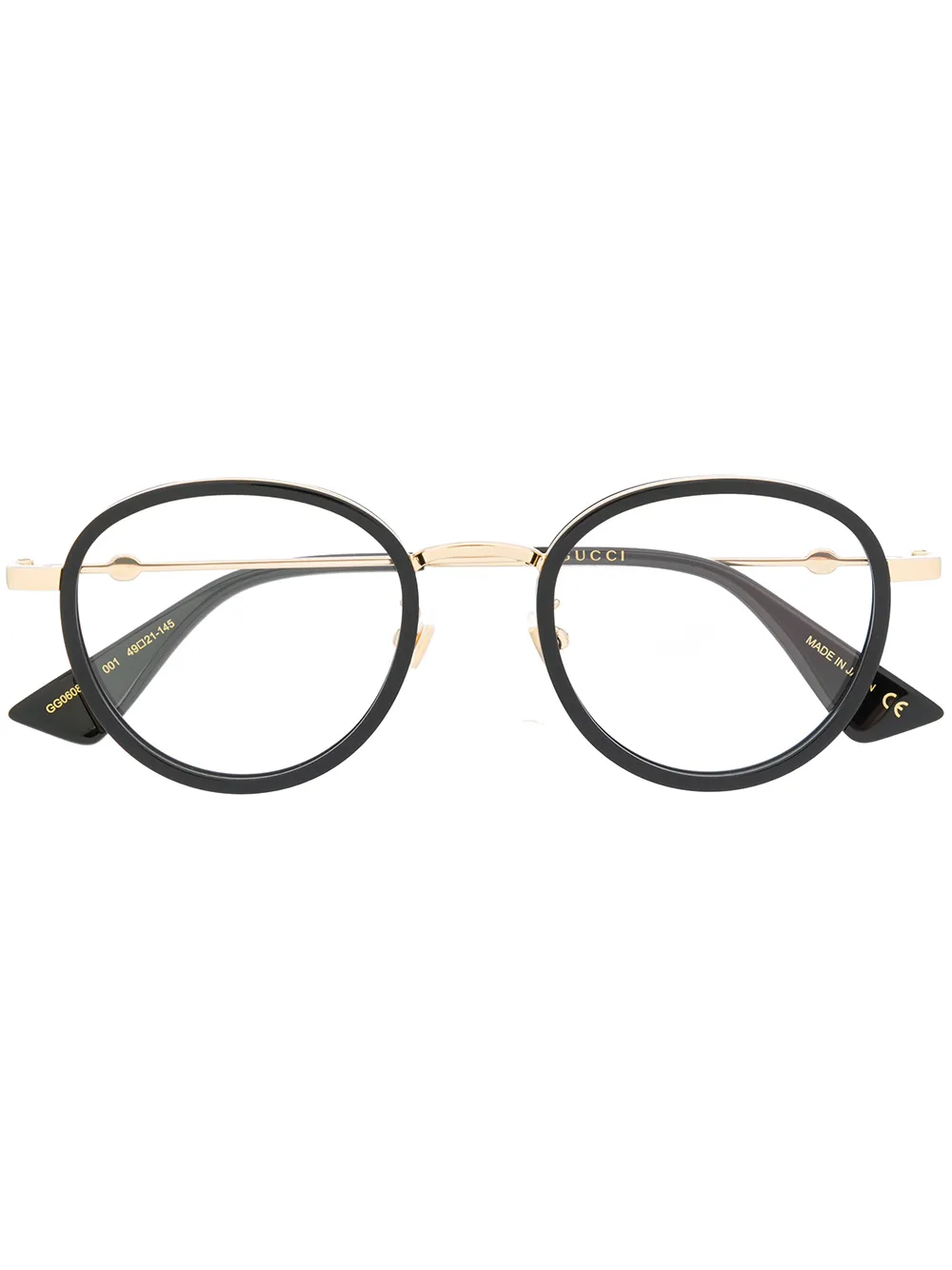 gucci round frame glasses
