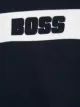 BOSS Kidswear embroidered logo hoodie