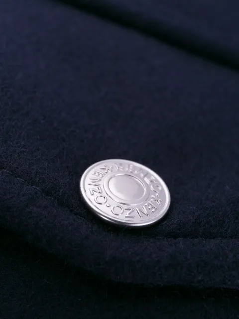 KENZO LOOSE-FIT HOODED COAT