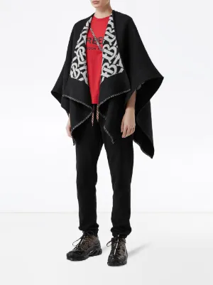 burberry mens poncho