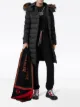 الصورة 2 من Burberry معطف مبطن بغطاء رأس قابل للفصل