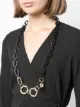 الصورة 2 من Edward Achour Paris قلادة بسلسلة ولونين