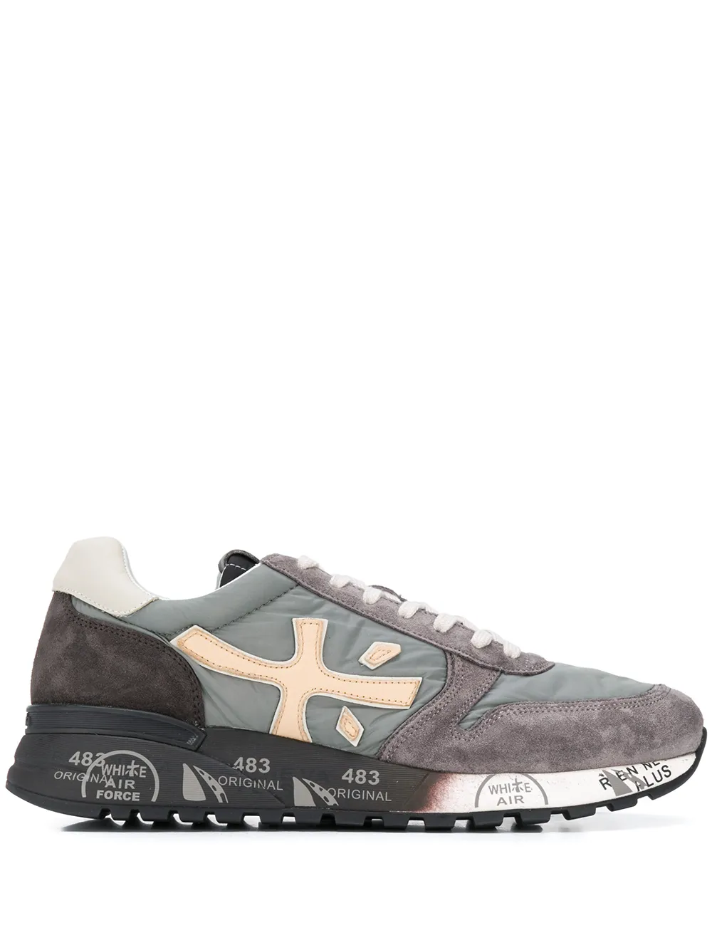 Premiata baskets classiques Mick | gris | Image 1
