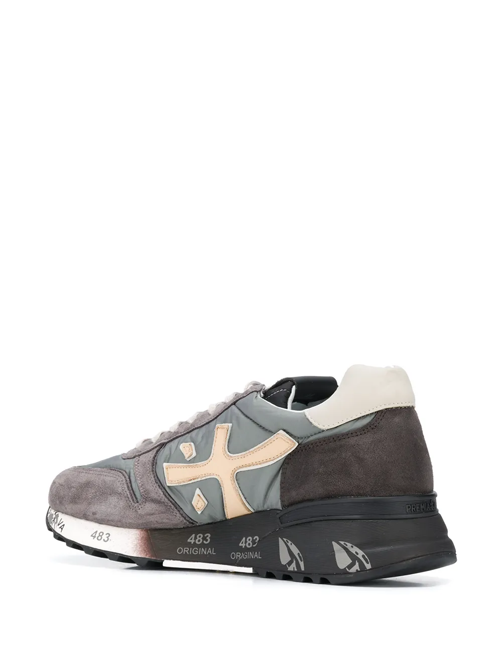 Premiata Mick lace-up sneakers Grey