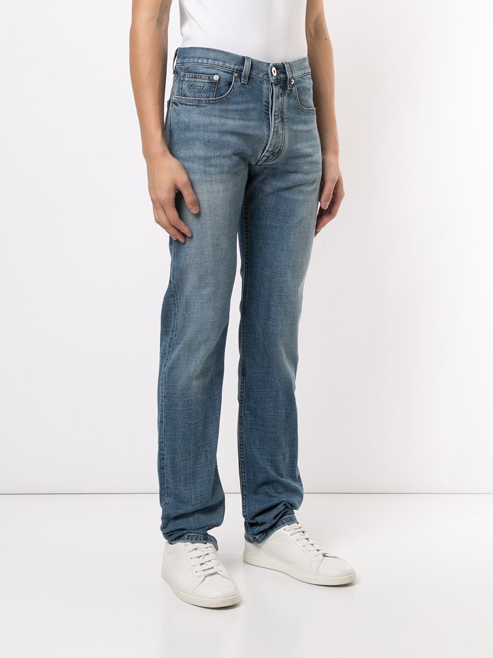 фото Brioni джинсы стандартного кроя