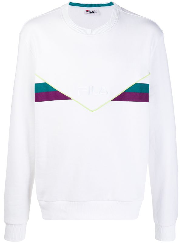 fila striped sweater