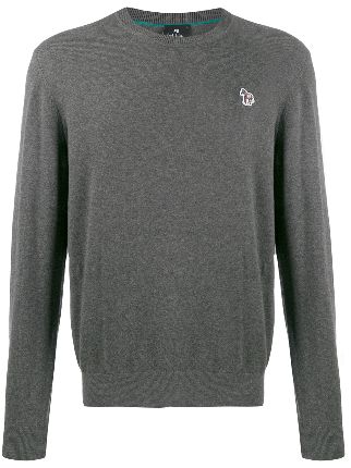 PS Paul Smith logo-embroidered Jumper - Farfetch