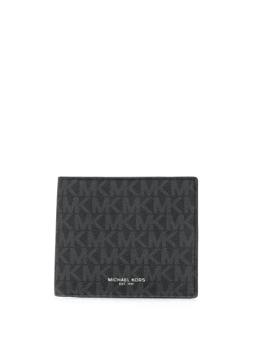 Portefeuille pliant à logo - Michael Kors - Modalova