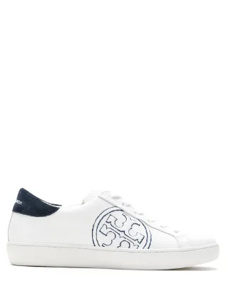 tory burch logo sneakers