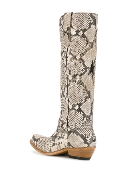 GOLDEN GOOSE LOW WISH STAR BOOTS