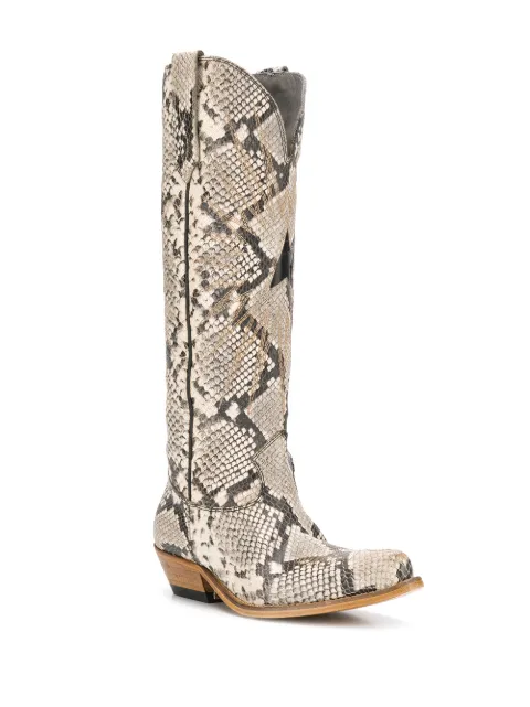 GOLDEN GOOSE LOW WISH STAR BOOTS