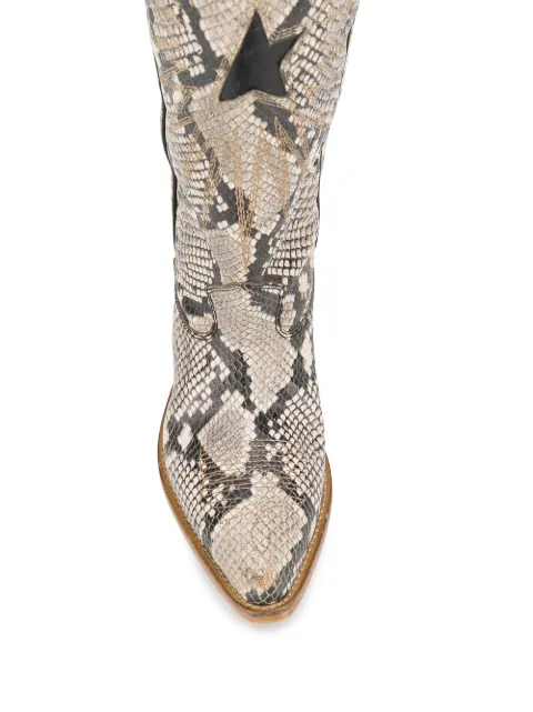 GOLDEN GOOSE LOW WISH STAR BOOTS