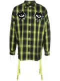 Haculla Signature Eyes checked shirt - Green