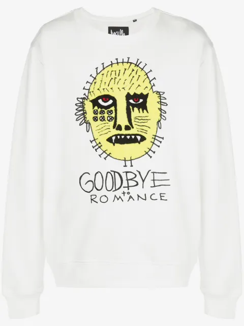 Haculla Goodbye Romance print sweatshirt